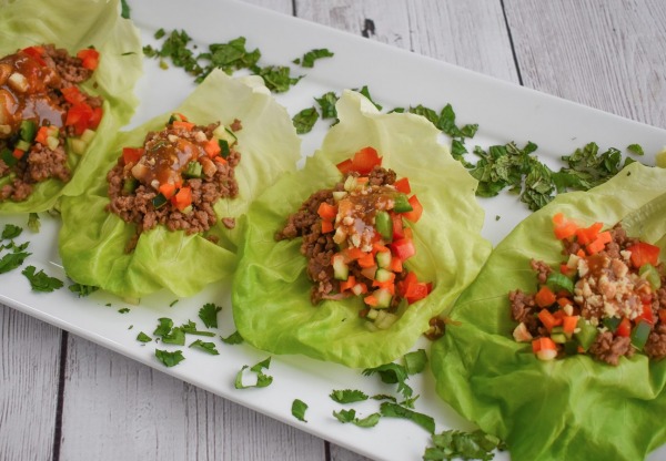 The Spicy Olive's Chicken Lettuce Wraps