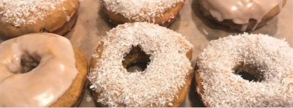 The Spicy Olive's Pumpkin Doughnuts The Spicy Olive's Pumpkin Doughnuts