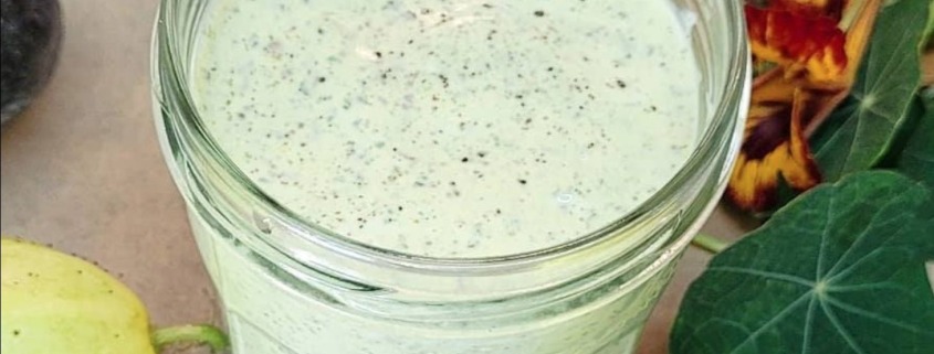 The Spicy Olive's Green Goddess Salad Dressing