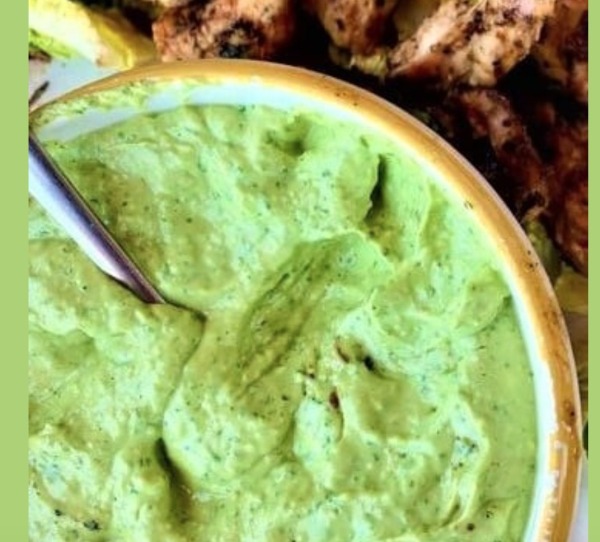 The Spicy Olive's Avocado Crema