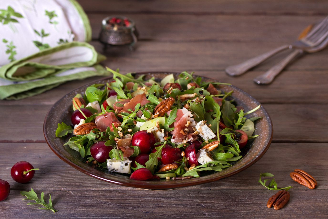 The Spicy Olive's Montmorency Cherry Rose' Salad The Spicy Olive